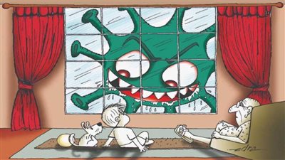 #الريشة_في_مواجهة_كورونا 