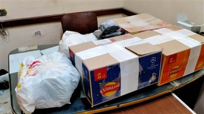 منشطات وأدوية مهربة بسيارة طبيب غير مرخص بالزقازيق