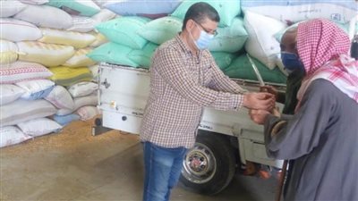 انتظام توريد القمح بإجمالي 39755 طنا للصوامع والشون بالبحيرة