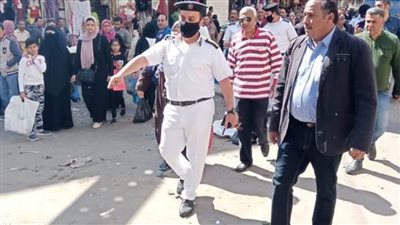 حملة لإزالة التعديات من سوق باكوس شرق الإسكندرية