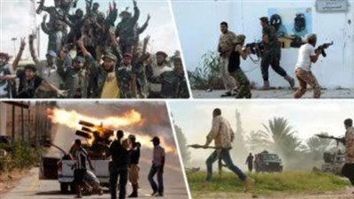قبل أن يجف حبر بيان وقف إطلاق النار ..تجدد الاشتباكات فى طرابلس 