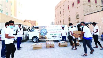 الإمارات تدشن مشروع إفطار صائم بمدن حضرموت اليمينة