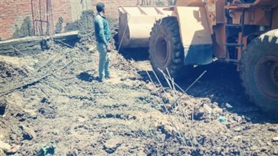 إزالة 7 حالات تعدٍ على الأراضي الزراعية وأملاك الدولة بالبحيرة