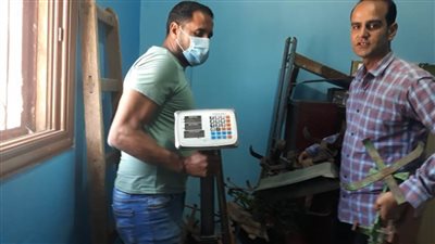 ٤٣ محضر أشغال بمدينة القصاصين بالإسماعيلية