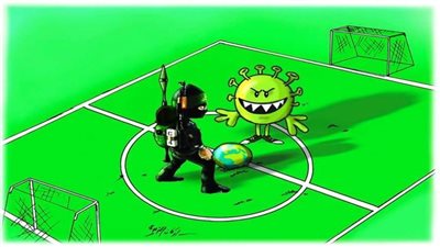 #الريشة_في_مواجهة_كورونا 