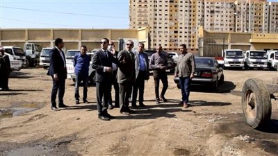 محافظ كفر الشيخ يتفقد الحملة الميكانيكية