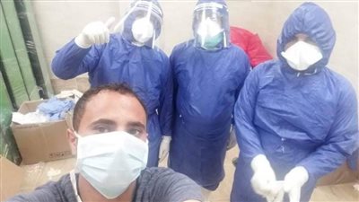 حجز 129 مصاب بفيروس كورونا بمستشفى العزل بملوى وشفاء 105 حالة 