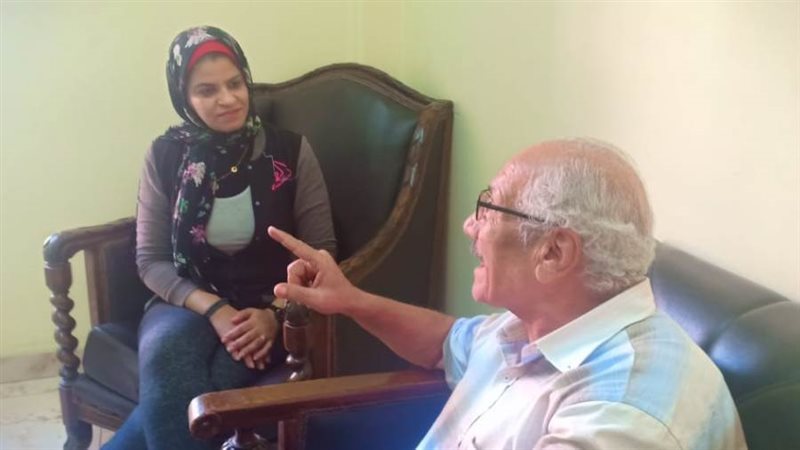 مراسل البوابة مع