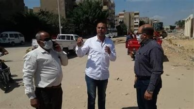 حملة لمتابعة النظافة والإنارة بمستقبل الإسماعيلية