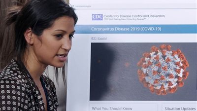 مساعدة بينس المصابة بكورونا زوجة مستشار كبير لترامب