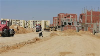 توصيل المرافق لأراضي الإسكان الاجتماعي بالعاشر من رمضان