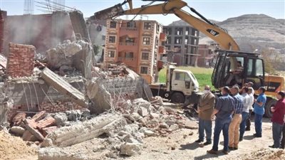 تنفيذ 33 حالة إزالة خلال يوم واحد بمراكز أسيوط