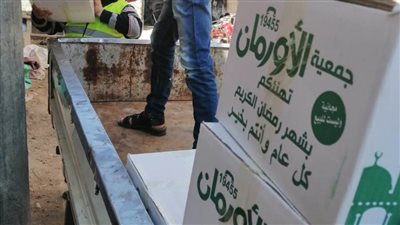 توزيع 2600 كرتونة مواد غذائية على الفئات الأولى بالرعاية