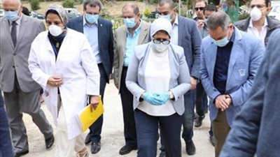 وزيرة الصحة توجه بسرعة الانتهاء من تطوير حميات الإسكندرية بسعة 170 سريرًا