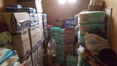 ضبط منظفات وسلع غذائية تم حجبها عن التداول بالإسكندرية