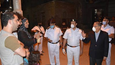 تنفيذ أعمال الرش والتطهير بشارع سيدي حبيب بالمنيا