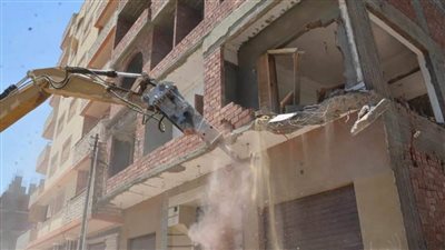 إزالة 73 حالة تعدٍ على الأراضي بمراكز المنيا 