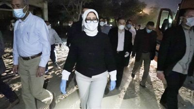 وزيرة الصحة تتفقد مستشفيي حميات وصدر العباسية لمتابعة سير العمل