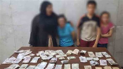  القبض على 5 متهمين يستغلون الأطفال في التسول  