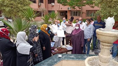 صحة الشرقية تكرم تمريض مستشفي العزل 