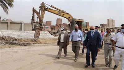 محافظ الجيزة: إزالة تعديات على مساحة 12 فدانًا بكمبوند الوراق