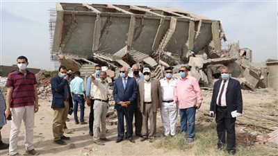 حملات لازالة التعديات واحالة المخالفين للنيابة العسكرية بالجيزة