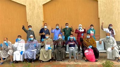 ارتفاع عدد المتعافين بمستشفى عزل ملوي الي 181 حالة