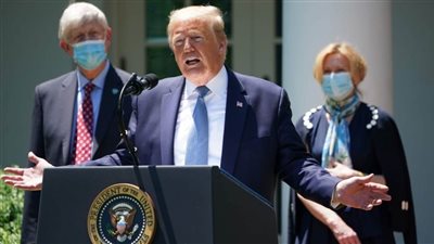 ترامب: نأمل في الحصول على لقاح لعلاج فيروس كورونا نهاية العام 