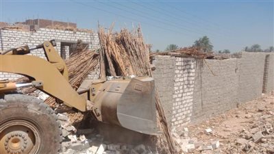 محافظة سوهاج: إزالة 40 حالة تعدٍ على الأراضي الزراعية بـ5 مراكز
