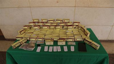 سقوط عنصر إجرامي بحوزته 11500 قرص لعقار الترامادول