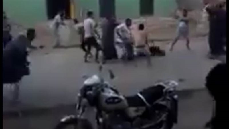 المشاجرة بقرية بني