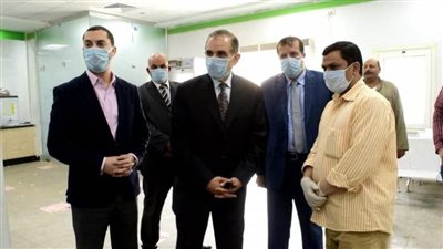 محافظ كفر الشيخ يزور رئيس مدينة مسير