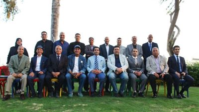 رئيس اتحاد الميني فوتبول يتفقد مقر منطقة الإسماعيلية