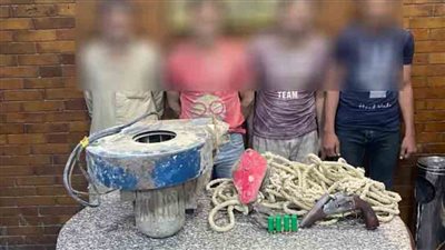 سقوط عصابة التنقيب عن الآثار بالقاهرة