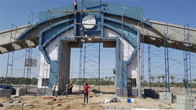 رفع كفاءة المدخل الغربي لدمياط الجديدة