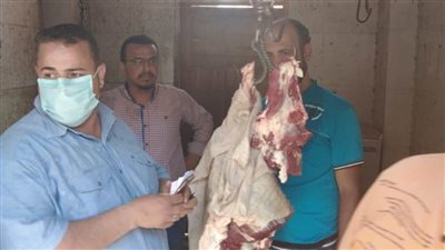 ضبط ألعاب نارية ولحوم غير صالحة للاستهلاك الآدمي بالمنيا