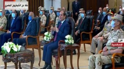 الرئيس السيسي: محور المحمودية كان لتجهيز محافظة الإسكندرية للمشروعات القومية الكبرى  