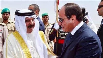 الرئيس السيسي يهنىء ملك البحرين بعيد الفطر المبارك 