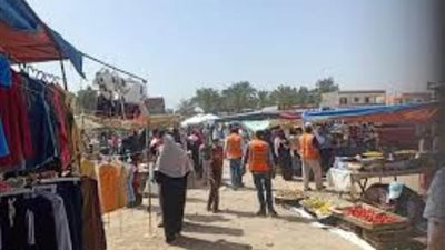 فض سوقين شعبيين بالعامرية في الإسكندرية