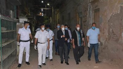 رفع الحجر الصحي عن شارع سيدى حبيب بالمنيا 