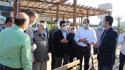 وزير الرياضة يتفقد استعدادات مركز شباب الجزيرة الوقائية 