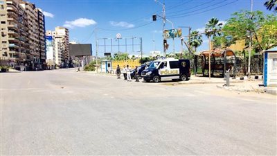 غلق مداخل كورنيش النيل بالمنصورة في عيد الفطر.. (صور)