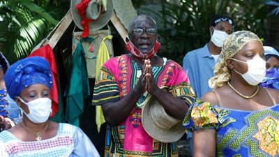 سحرة الفودو في هايتي يحضرون معابدهم لعلاج  مصابي كورونا