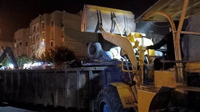 جهاز أكتوبر يستغل «الحظر» في أعمال التطهير ورفع القمامة