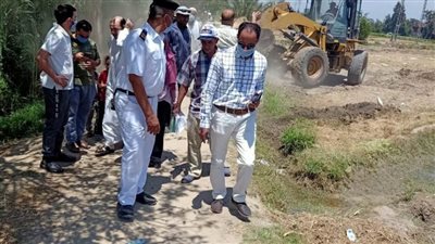 استمرار حملات إزالة التعديات على أملاك الدولة بالبحيرة