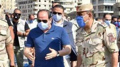 عاجل ..الرئيس السيسي يتفقد أعمال تطوير طرق ومحاور شرق القاهرة (صور) 