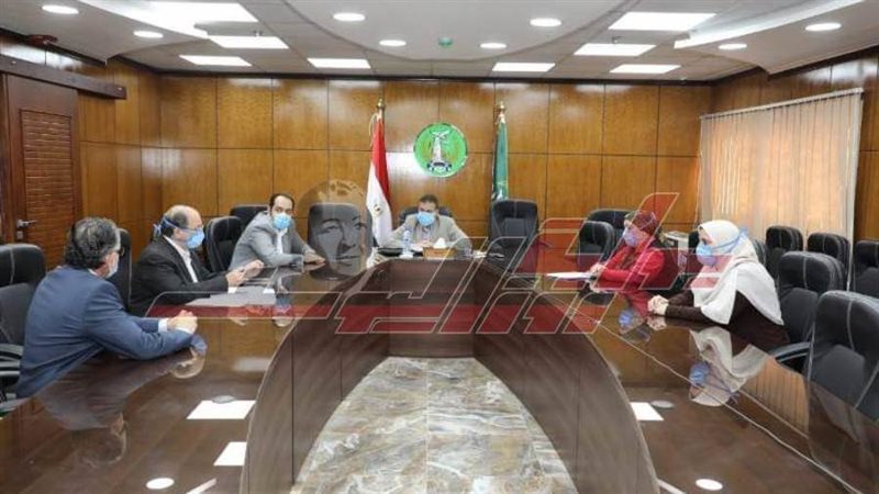 اجتماع محافظ المنوفية