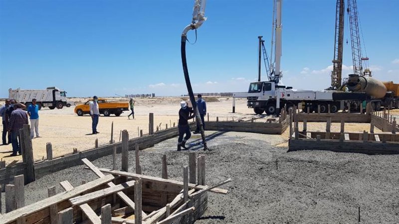 صب أساسات كلية المعاملات