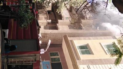 بسبب ماس كهربائى.. مصرع 4 أطفال وجدتهم بحريق شقة في الدقي.. (صور)