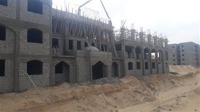  تشطيب المباني الخدمية بمشروع الإسكان الاجتماعي بمدينة شرق بورسعيد 